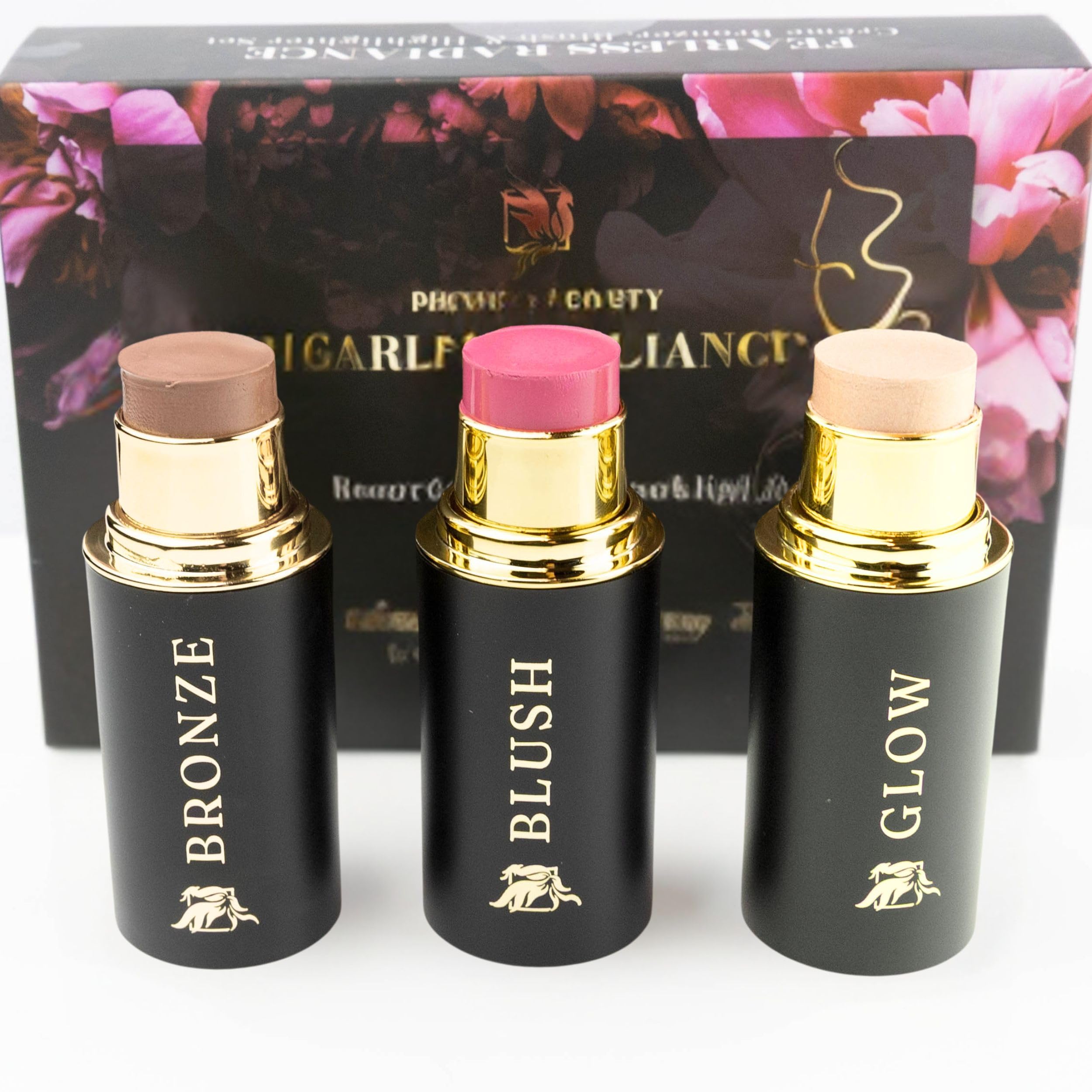 Phoenix Beauty Contour Trio Mocha Cream contour stick for natural warmth and precise definition