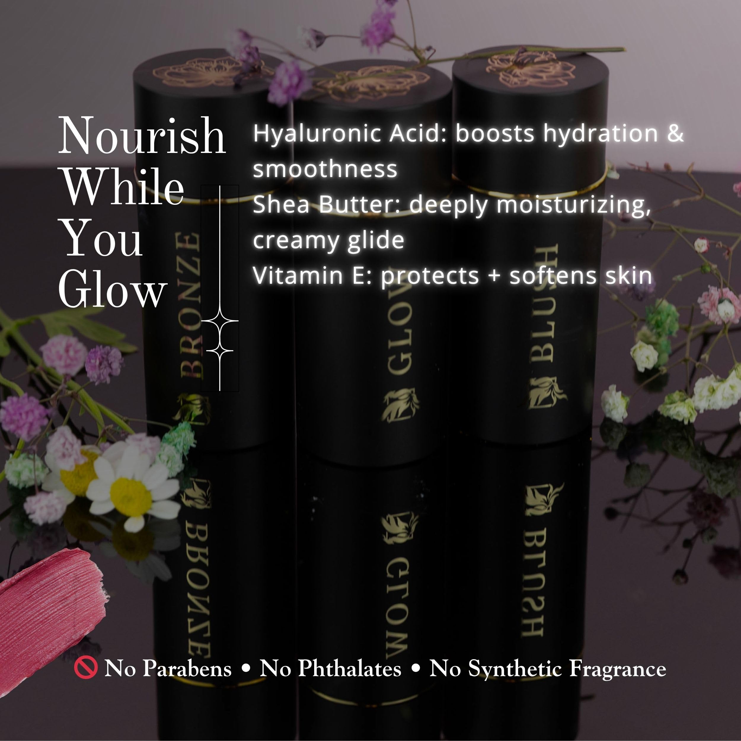 Phoenix Beauty Celestial Glow highlighting a soft radiance and subtle glow
