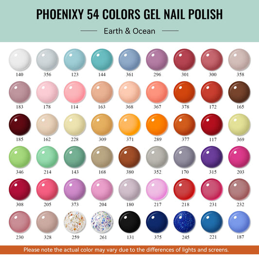 Phoenixy base coats for gel nails ensure smooth application and enduring adhesion.