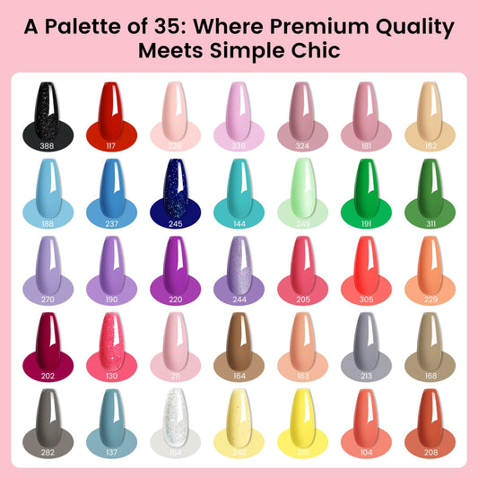 Phoenixy gel colors provide durable, vibrant finishes for DIY home manicures.