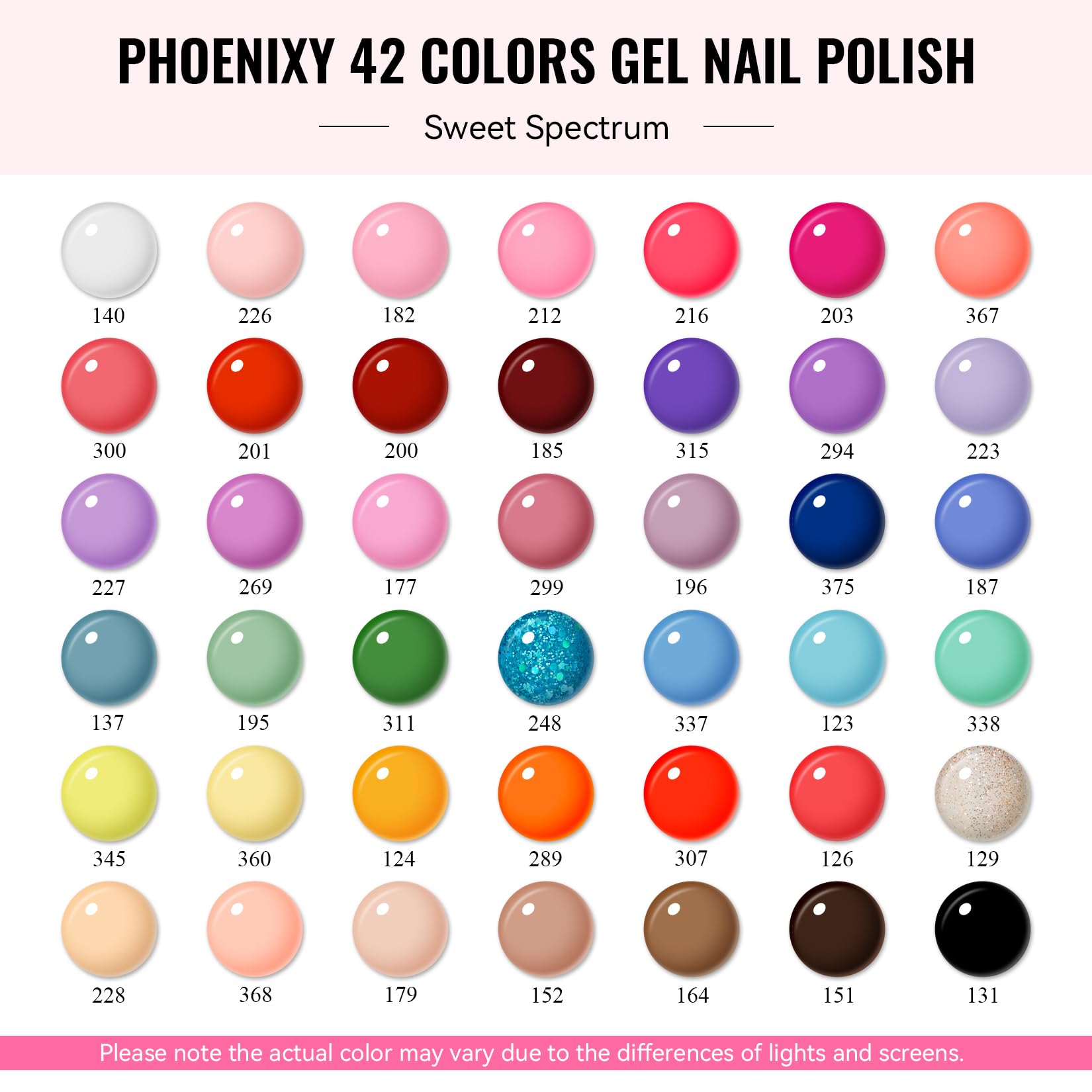 Phoenixy 42-shade row display aids easy color matching and remixing
