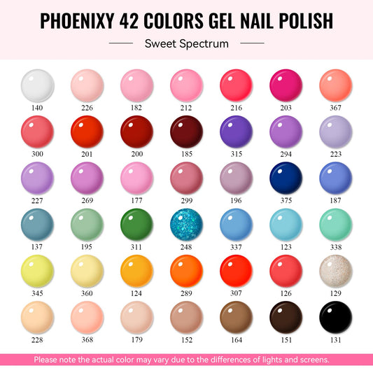 Phoenixy 42-shade row display aids easy color matching and remixing