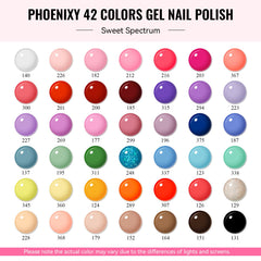 Phoenixy 42-shade row display aids easy color matching and remixing