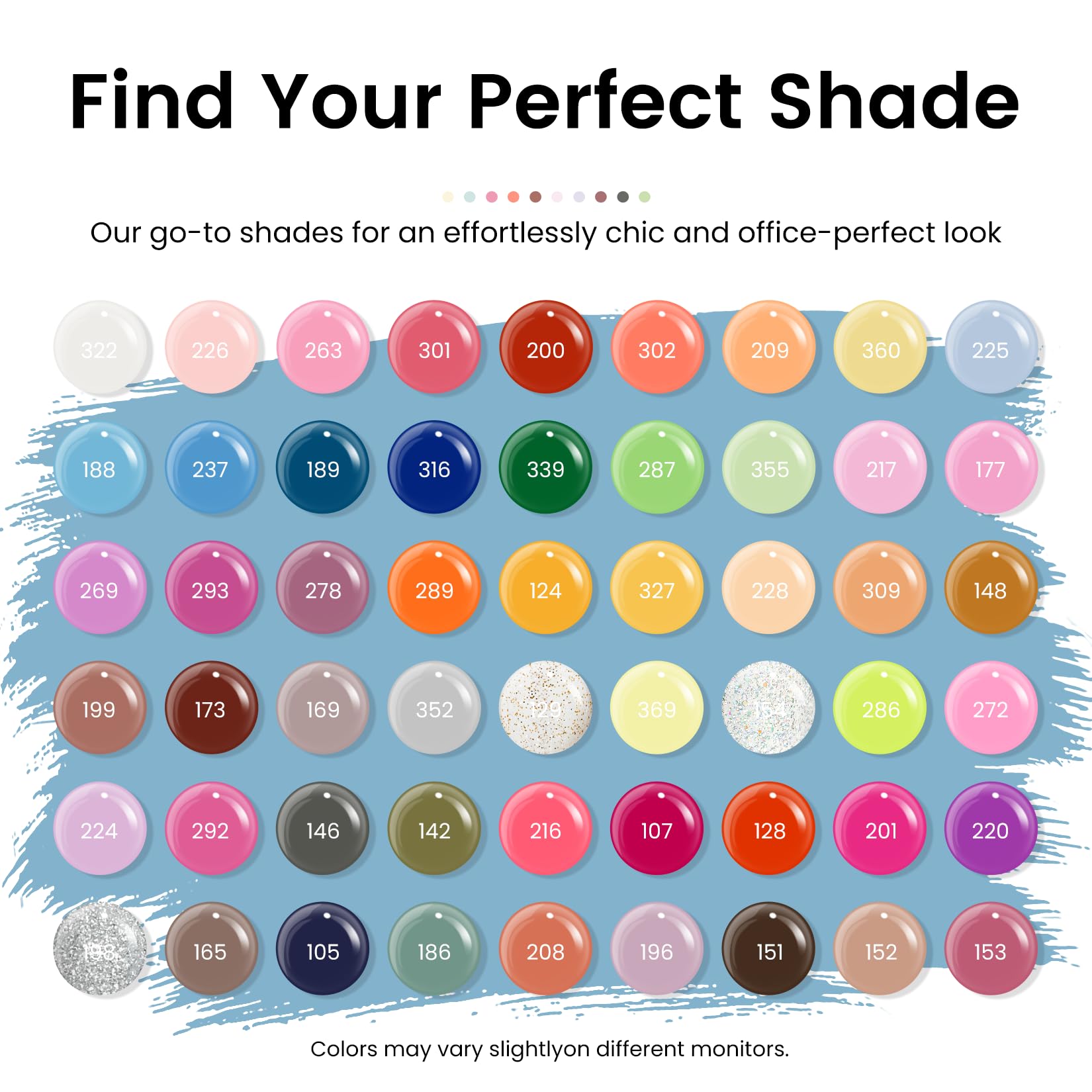 Phoenixy base coats collection shows long lasting shine and smooth finish.