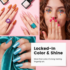 Phoenixy cuticle pusher and tools prepare nails for flawless polish.