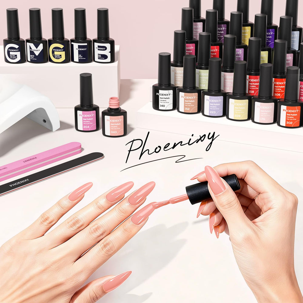 Phoenixy at home DIY manicure kit for easy regular use