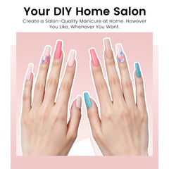 Phoenixy golden top coat adds luxe shimmer for statement nails