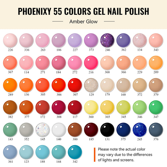 Phoenixy compact LED nail lamp for quick, even curing of gel shades.