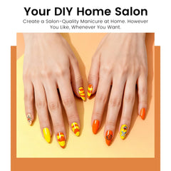 Phoenixy included nail art tools for quick DIY designs
