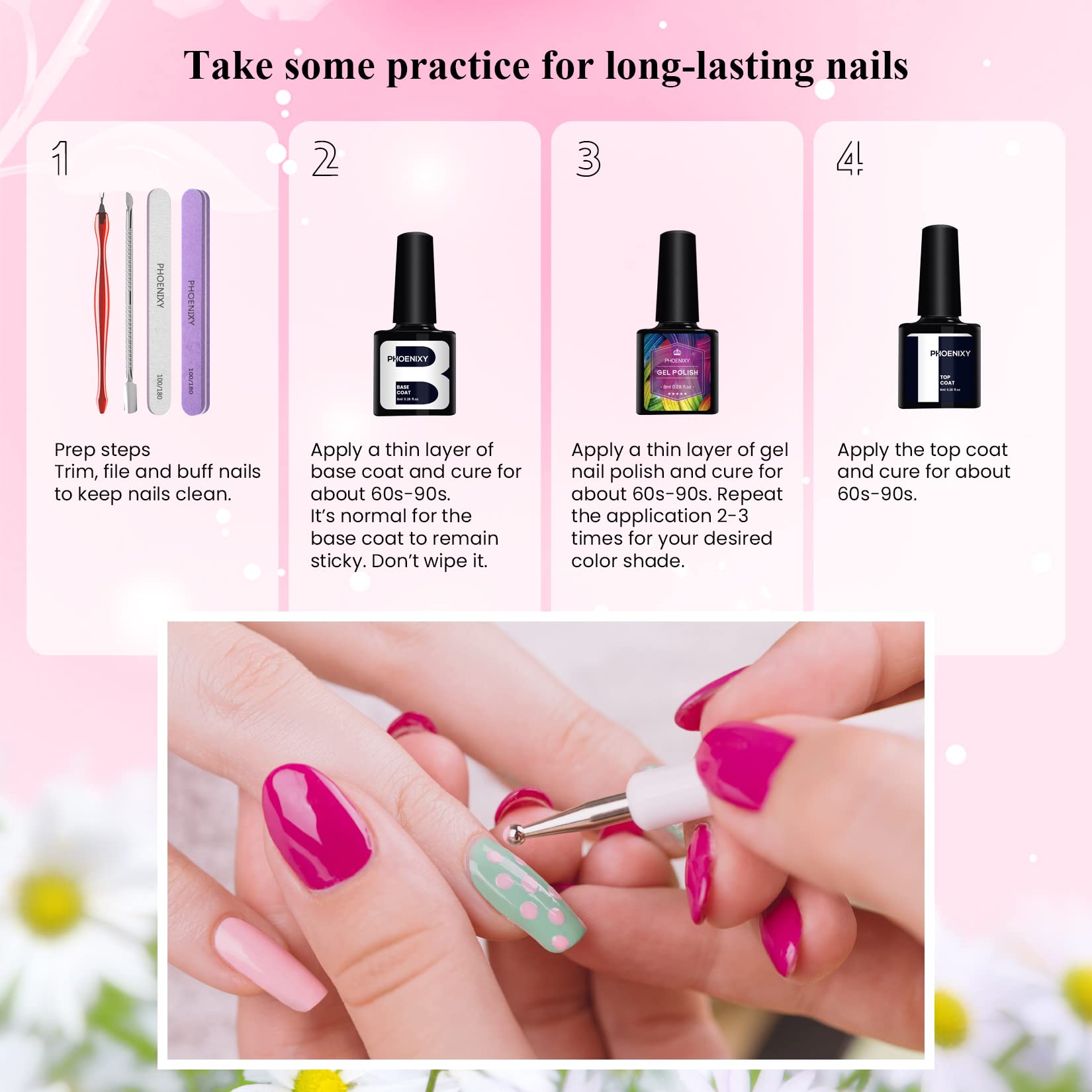 Phoenixy nail decorations set to elevate DIY designs.
