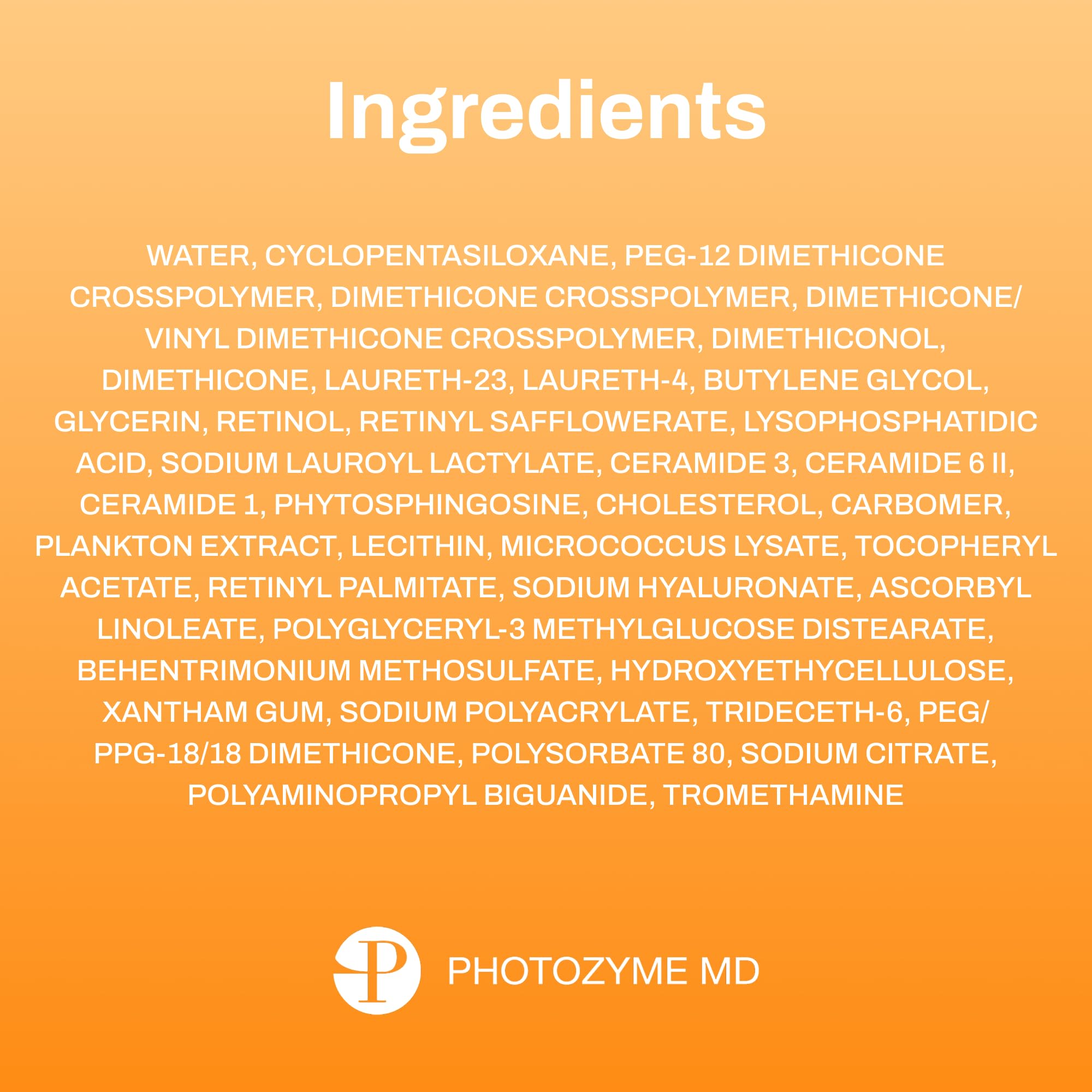 Photozyme GFS Plus Night Serum brightening effect showcased for a luminous complexion.