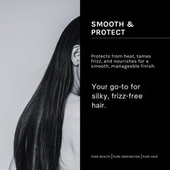pH PURE HAIR leave-in cream applied to damp hair for hydration