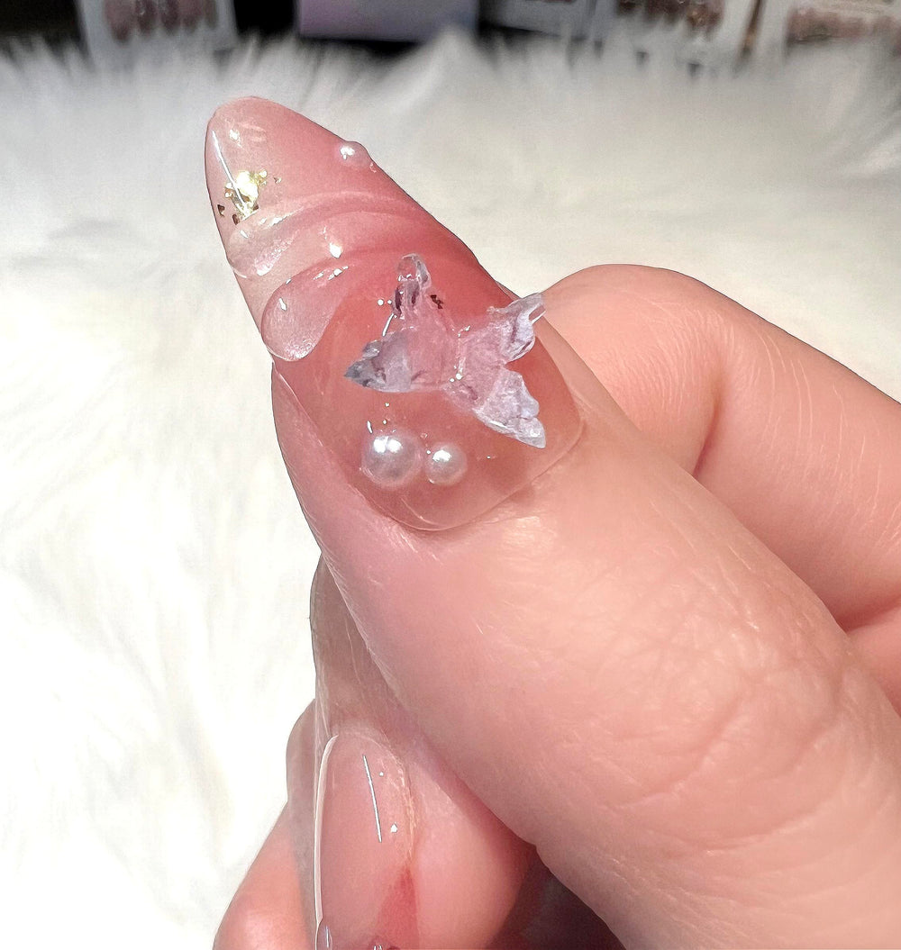 PHYLIN LEAF flowers and stars nails provide themed style options