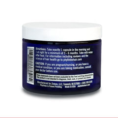 Phyllotex capsules closeup highlighting easy daily dosage.
