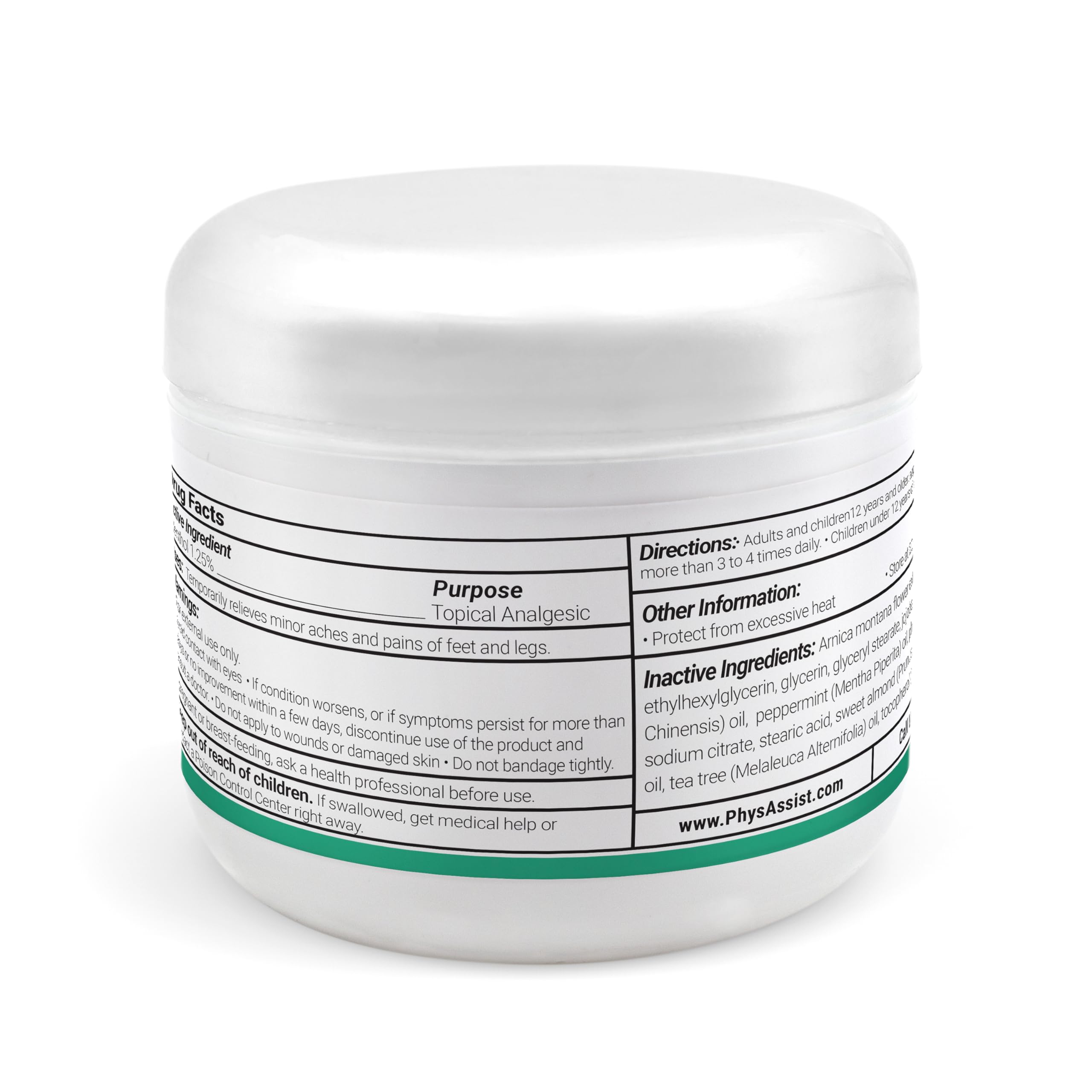 PhysAssist foot cream legs hydration shot demonstrates daily comfort after long days.