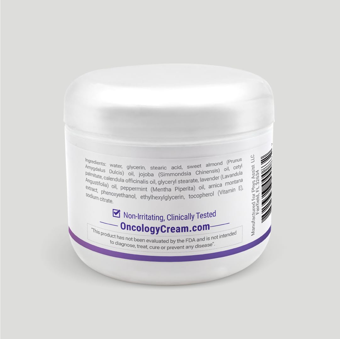 PhysAssist skin-care routine shot demonstrates chin-to-toe application.