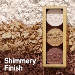 Physicians Formula Bronze Booster swatches in daylight for shade range.