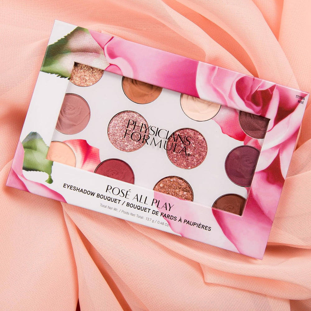 Physicians Formula Eyeshadow Bouquet matte shades provide soft, everyday eye makeup.