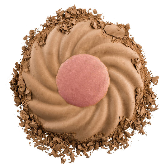 Physicians Formula Murumuru Butter Bronzer Cheat Day swatch showing smooth color.