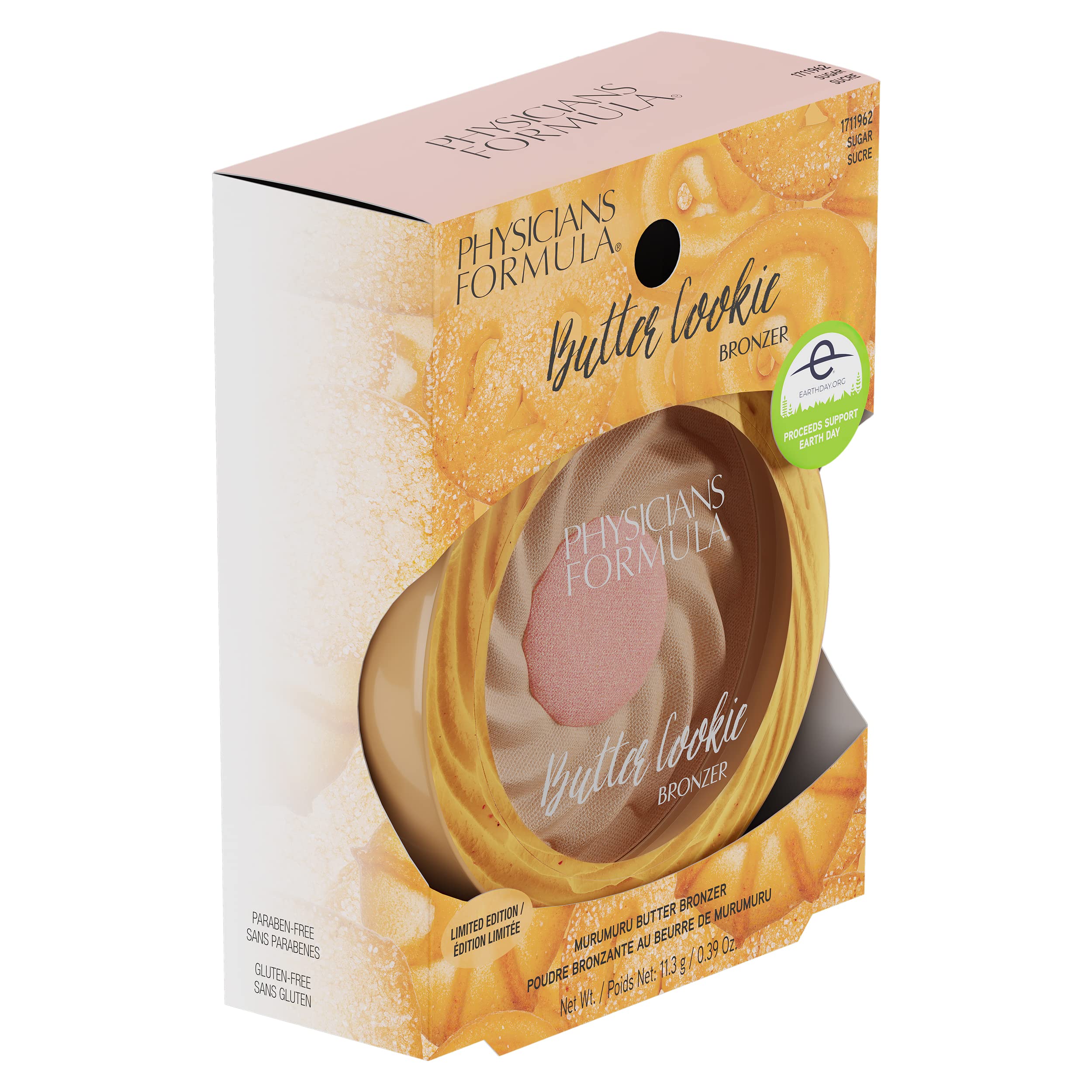 Physicians Formula Murumuru Butter Bronzer ingredient list featuring butters.
