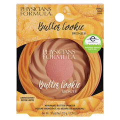Physicians Formula Murumuru Butter Bronzer sugar packaging visible in the case.
