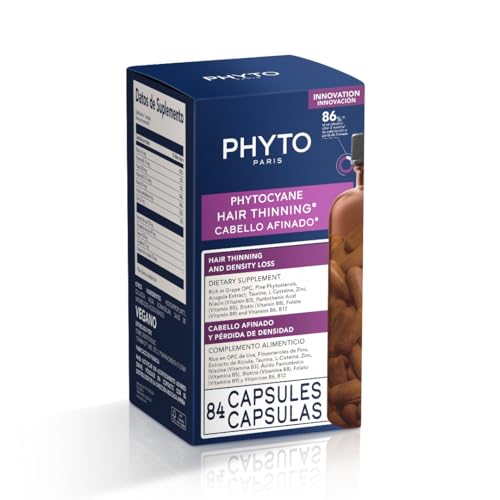 PHYTOCYANE bottle back highlighting gluten-free, lactose-free formula details.