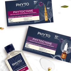 PHYTOPHYTOCYANE ginkgo biloba close-up highlights revitalizing-inspired formula for scalp vitality.