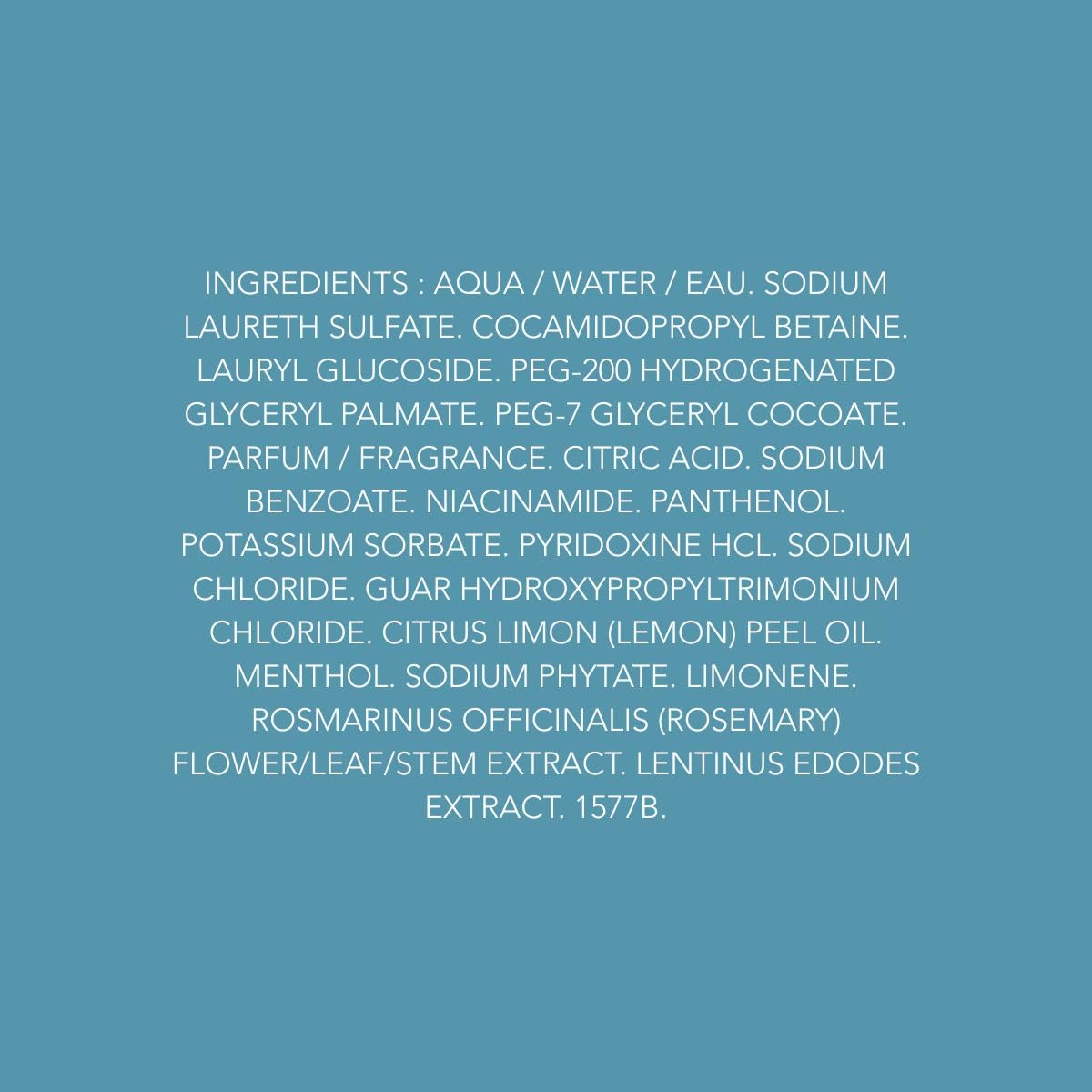 PHYTO Phytocyane Men shampoo in hands for an invigorating ritual
