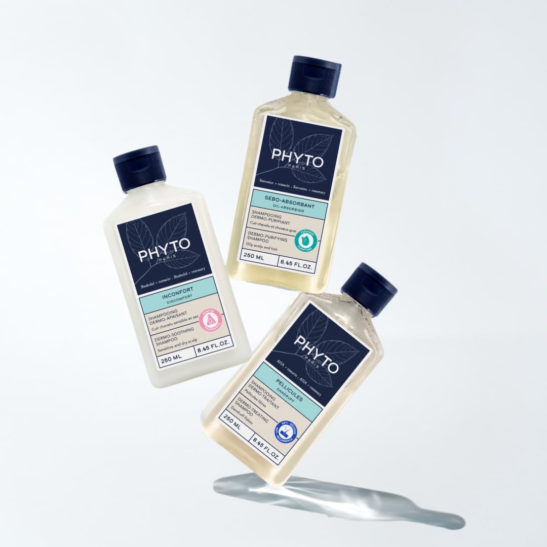 PHYTO rosemary extract visual highlighting scalp rebalance and protection.