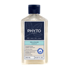 PHYTO Scalp Solutions Dandruff Shampoo bottle for targeted scalp care and flake relief.