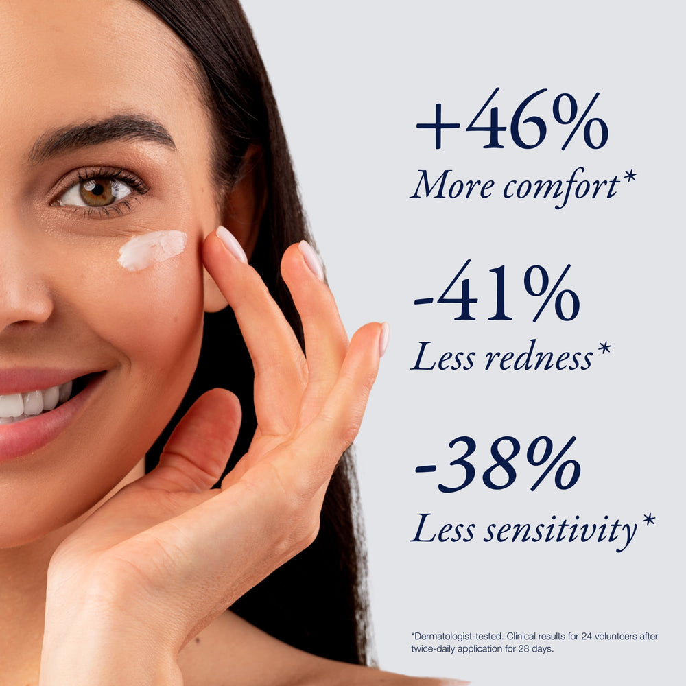 Phytomer Douceur Marine cream on hand demonstrates long-lasting moisture