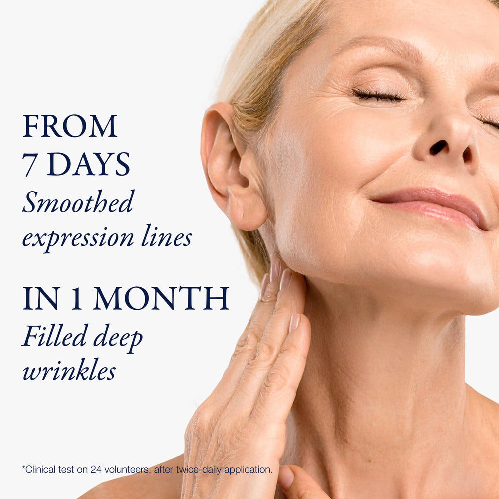 Phytomer Expert Youth Wrinkle Cream applied to the face for daily care