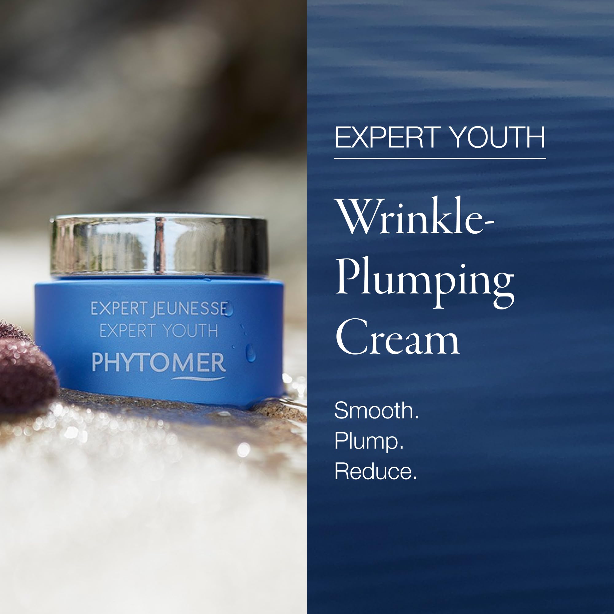 Phytomer Expert Youth Wrinkle Cream packaging evokes premium skincare routine