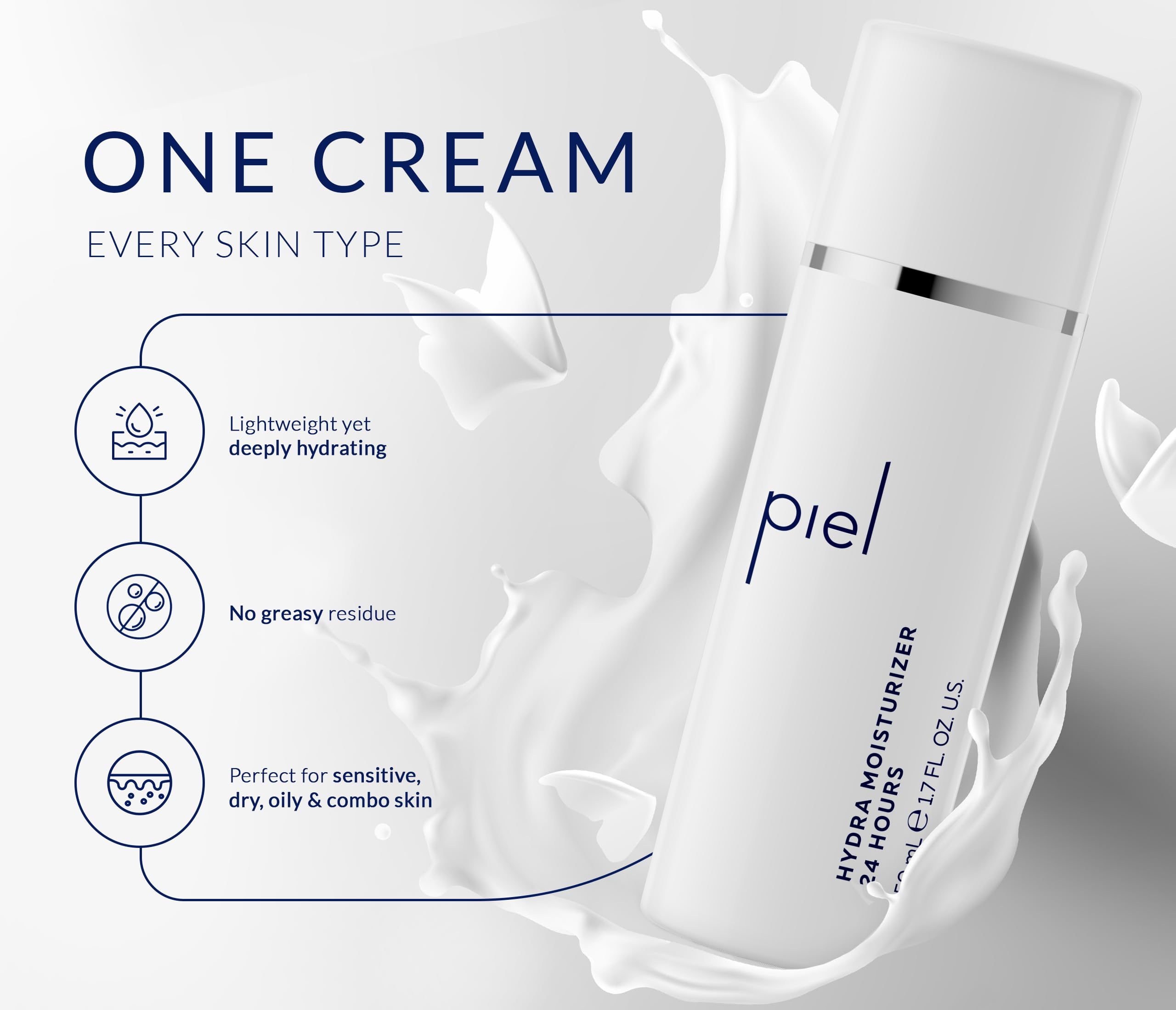 Recyclable packaging and minimalist tube design for daily use.