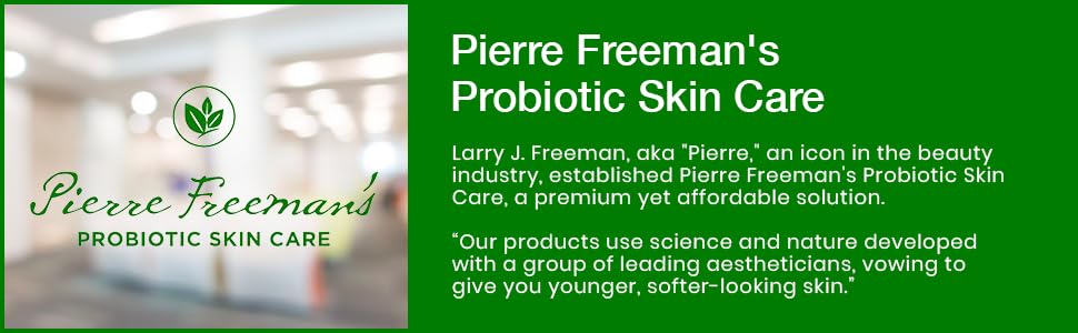 Usage scene showing probiotic exfoliating cleanser in a skincare routine