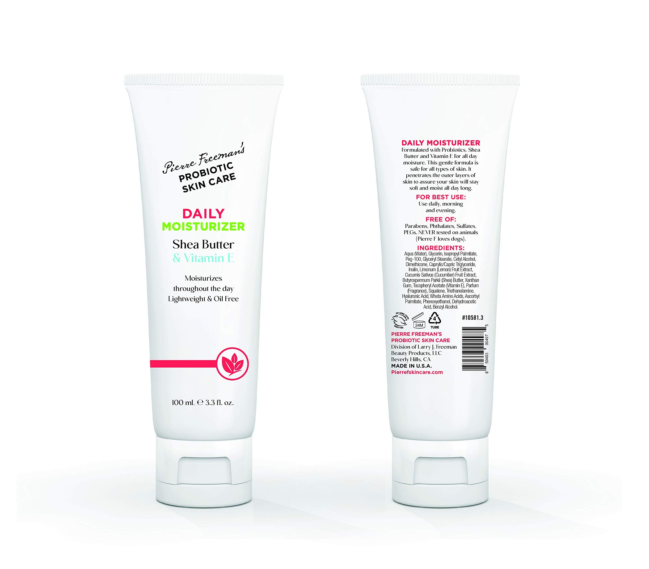 Pierre Freeman's Probiotic Skin Care 3.3 oz packaging on display