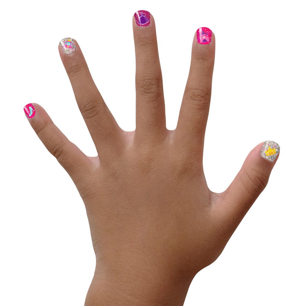 Piggy Paint Glitterbug polish adds playful shine without harsh chemicals.