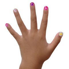Piggy Paint Glitterbug polish adds playful shine without harsh chemicals.