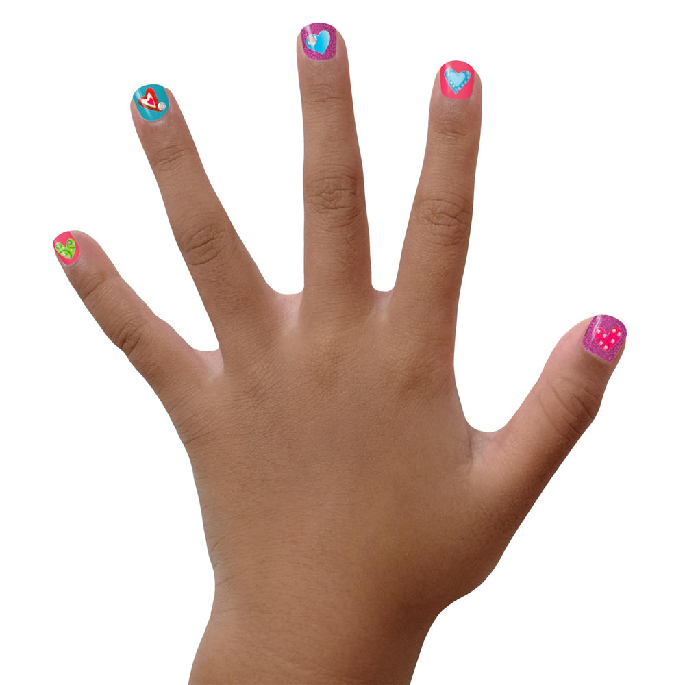 Piggy Paint Unicorn Fairy Gift Set: shine topcoat adds gloss and protection.