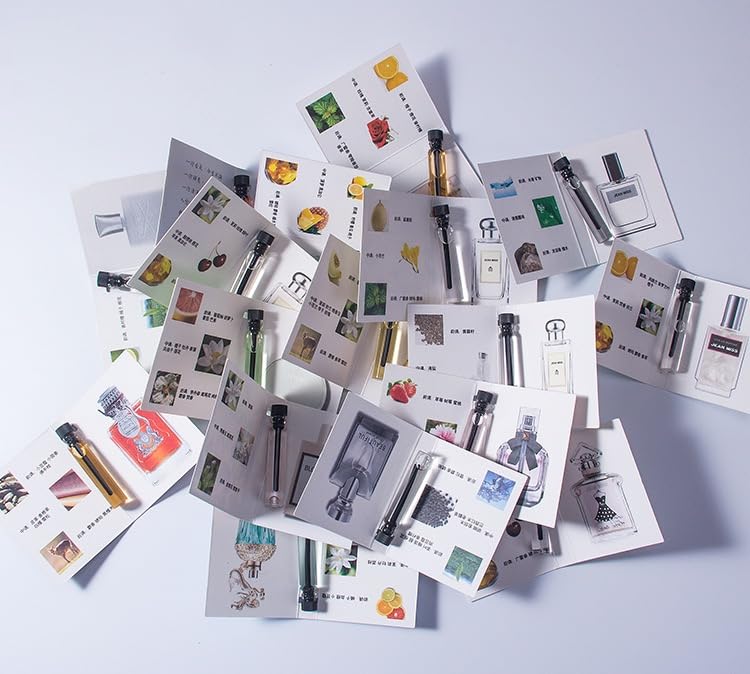 Pilestone travel-friendly fragrance vials for testing and quick comparisons.