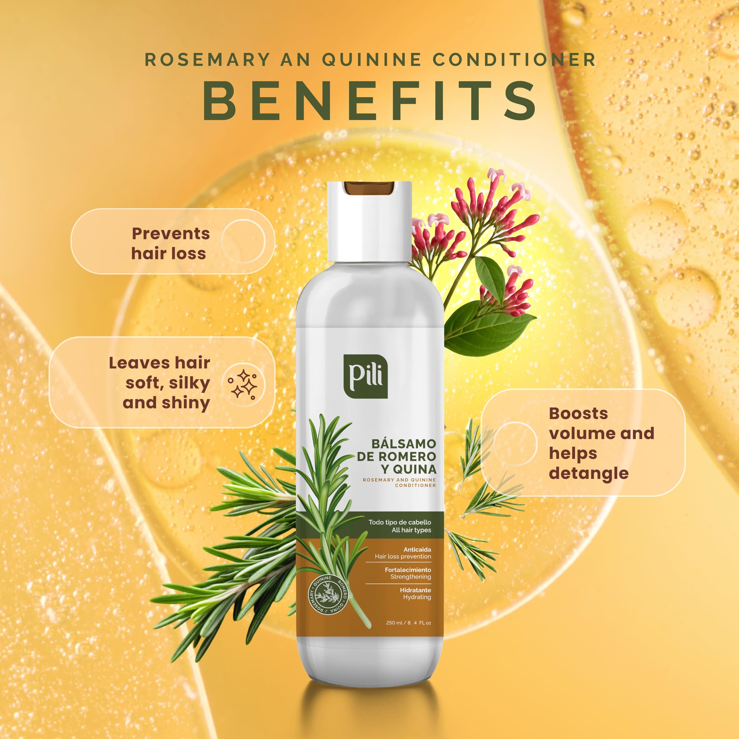 Pili Natural dispensing spout closeup demonstrating easy application.
