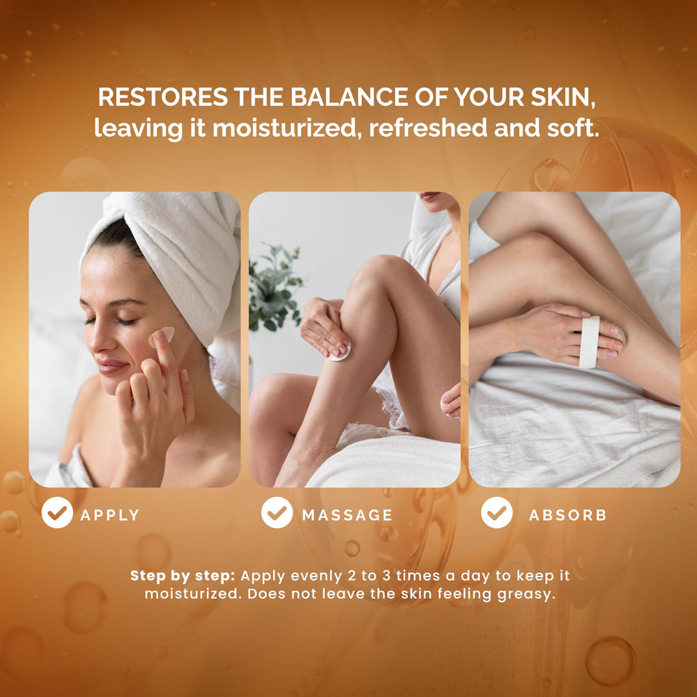 Pili Natural Hydrogel after sun care cooling relief on skin
