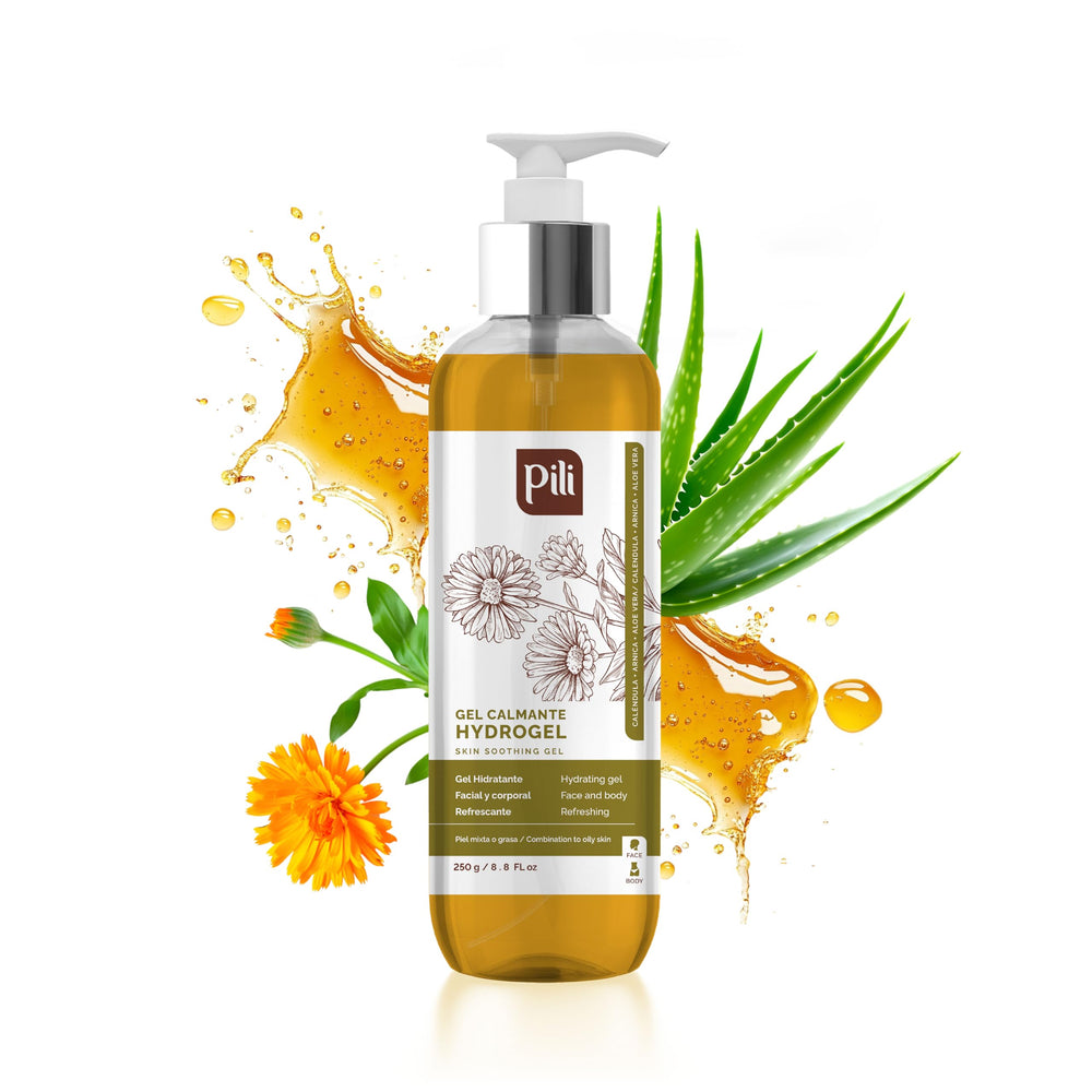 Pili Natural Hydrogel bottle pour for soothing relief and cooling comfort