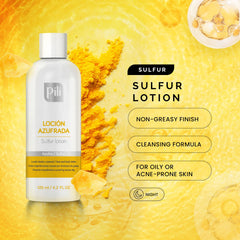 Pili Natural Pili Sulfur Lotion packaging highlights per-pack size.