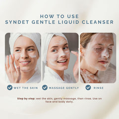 Pili Natural Syndet foamy-lather shows gentle cleansing texture