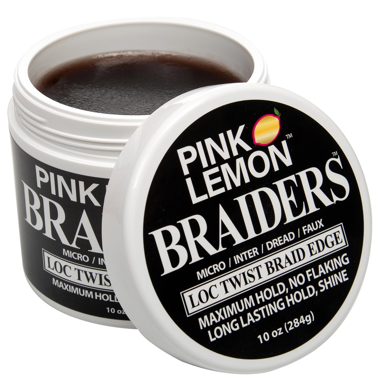 PINK LEMON Braiding Gel fast drying formula speeds styling