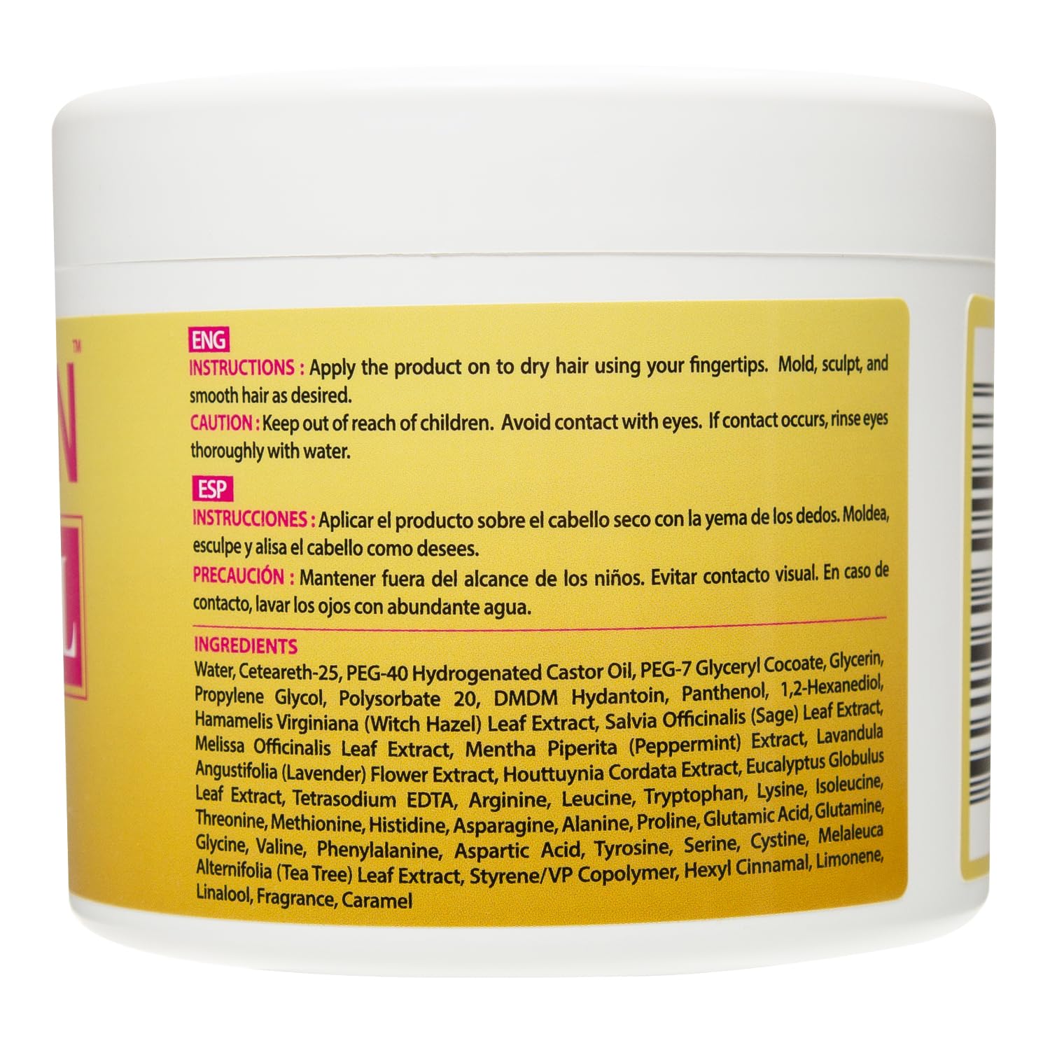 PINK LEMON Braiding Gel supports twists and locs with lasting control.