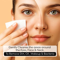 Pink Sky wipe texture close-up highlighting soft cleansing surface
