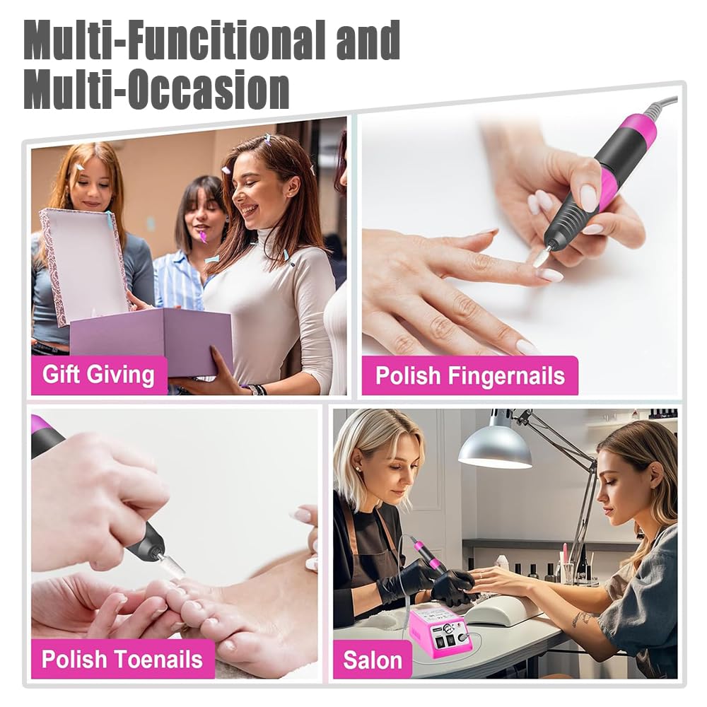 Pinkiou compact storage case keeps bits organized during manicures
