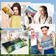 Pinkunn canvas pouch with positive message, ideal gift